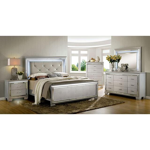  Furniture of America Bellanova CM7979SV-EK King Bed IMAGE 1