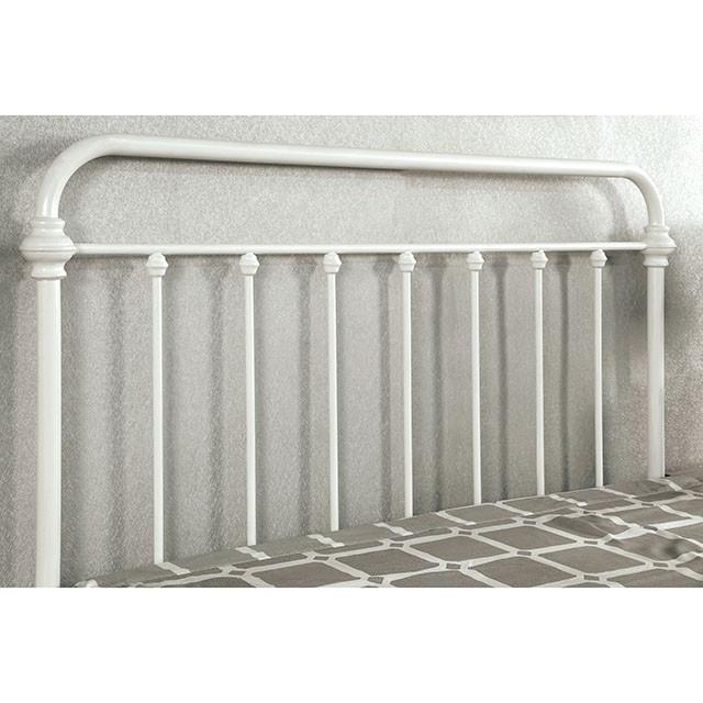 Furniture of America Iria Full Metal Bed CM7701WH-F IMAGE 3
