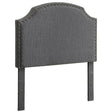  Furniture of America Bed Components Headboard CM7880GY-HB-T IMAGE 1