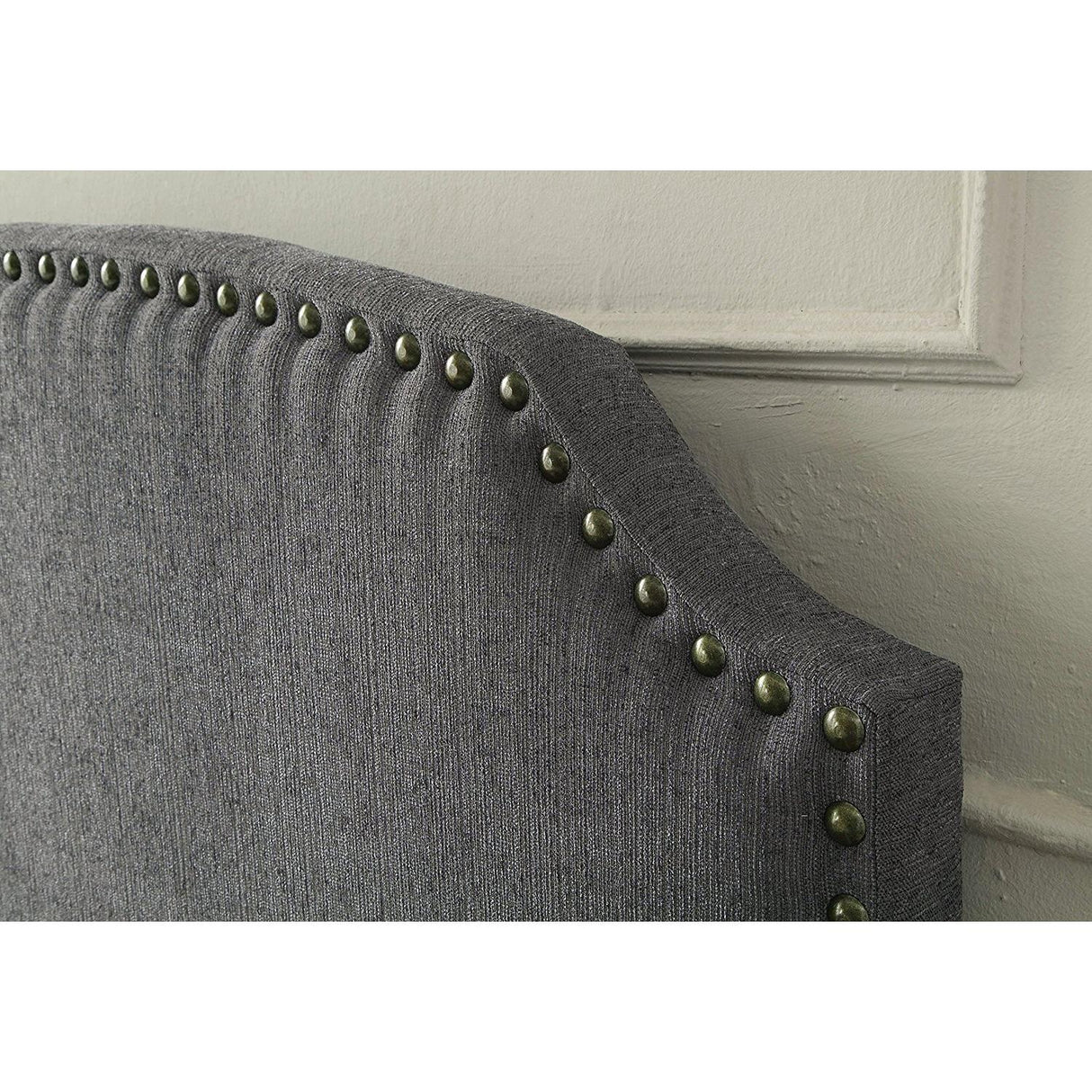  Furniture of America Bed Components Headboard CM7880GY-HB-T IMAGE 2