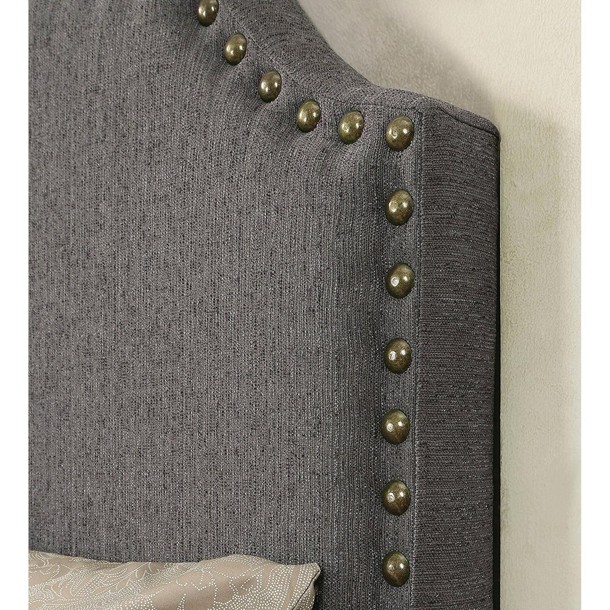  Furniture of America Bed Components Headboard CM7880GY-HB-T IMAGE 3