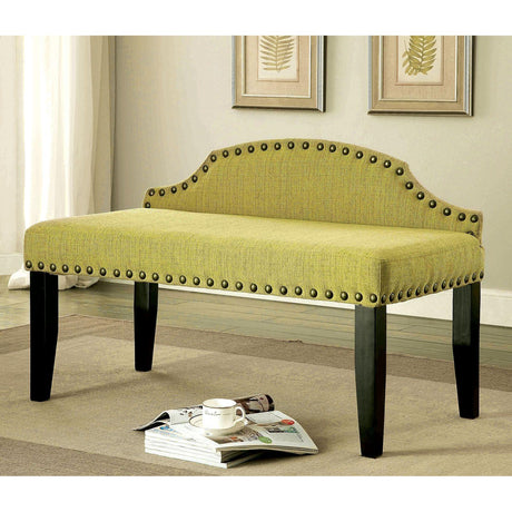  Furniture of America Hasselt Bench CM-BN6880GR-S IMAGE 2