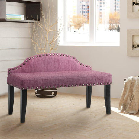  Furniture of America Hasselt Bench CM-BN6880PR-S IMAGE 3