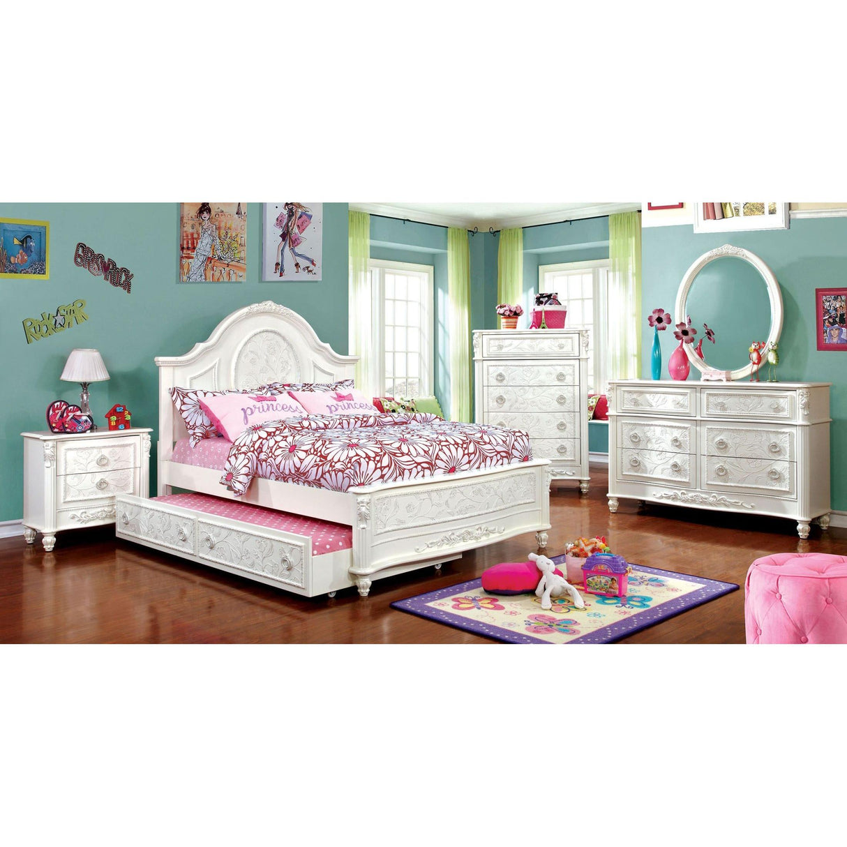  Furniture of America Kids Beds Bed CM7193F-BED IMAGE 4