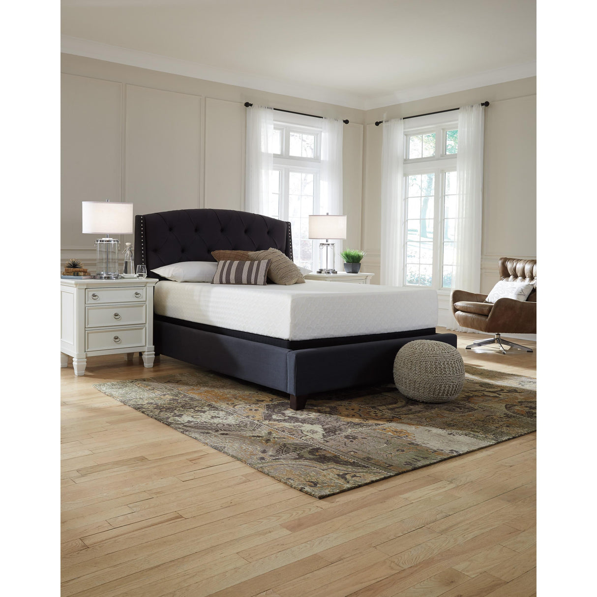  Sierra Sleep Chime 12 Inch Memory Foam M72751 California King Mattress IMAGE 3