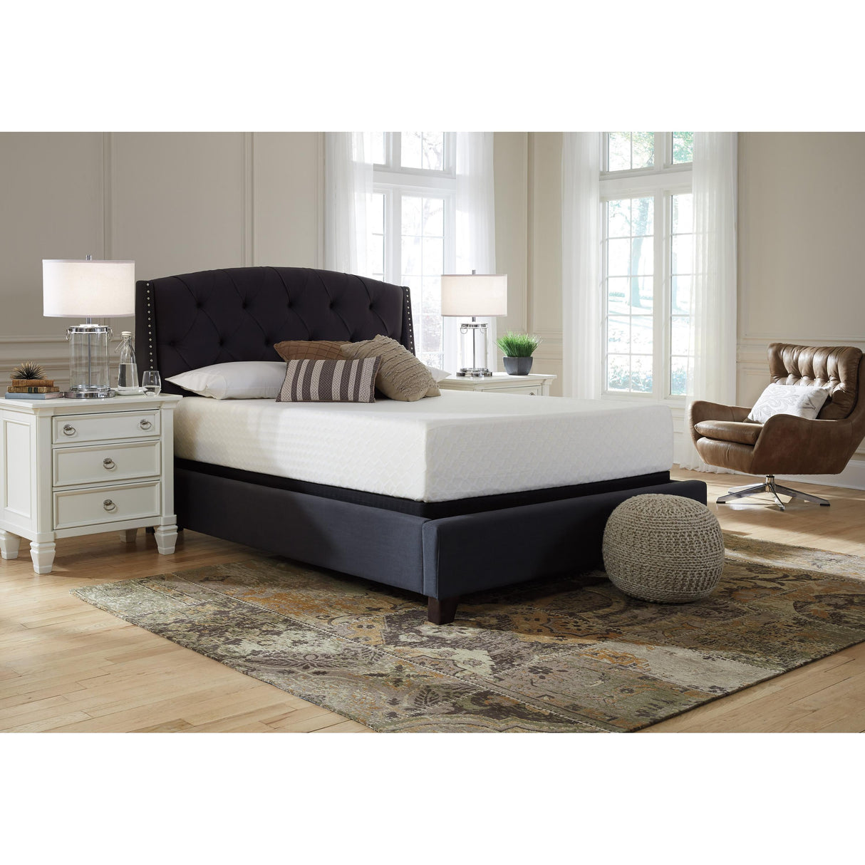  Sierra Sleep Chime 12 Inch Memory Foam M72731 Queen Mattress IMAGE 4