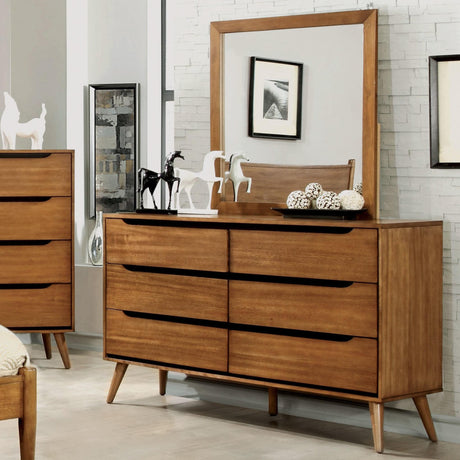  Furniture of America Lennart Dresser Mirror CM7386A-M IMAGE 2