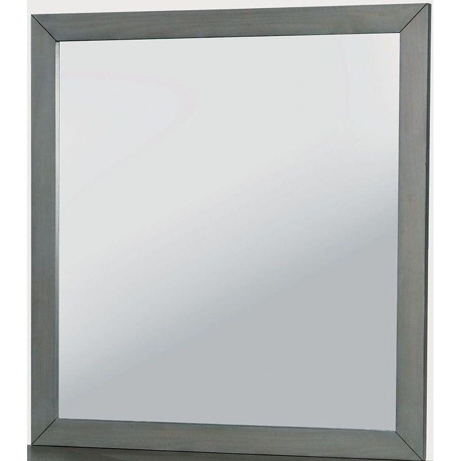  Furniture of America Lennart Dresser Mirror CM7386GY-M IMAGE 1
