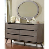  Furniture of America Lennart Dresser Mirror CM7386GY-MO IMAGE 3