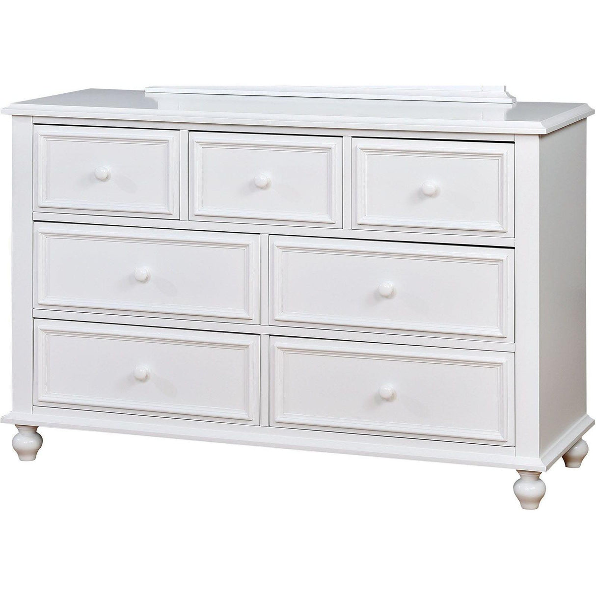  Furniture of America Olivia 7-Drawer Kids Dresser CM7155WH-D IMAGE 1