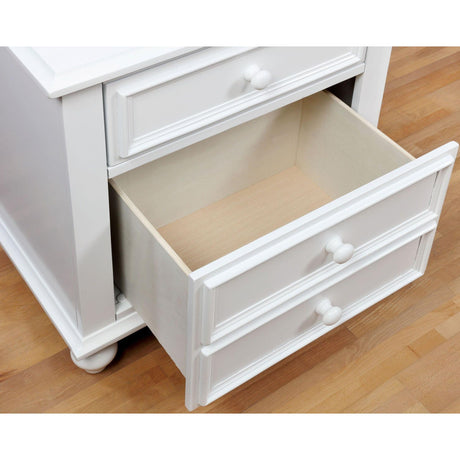  Furniture of America Olivia 2-Drawer Kids Nightstand CM7155WH-N IMAGE 3