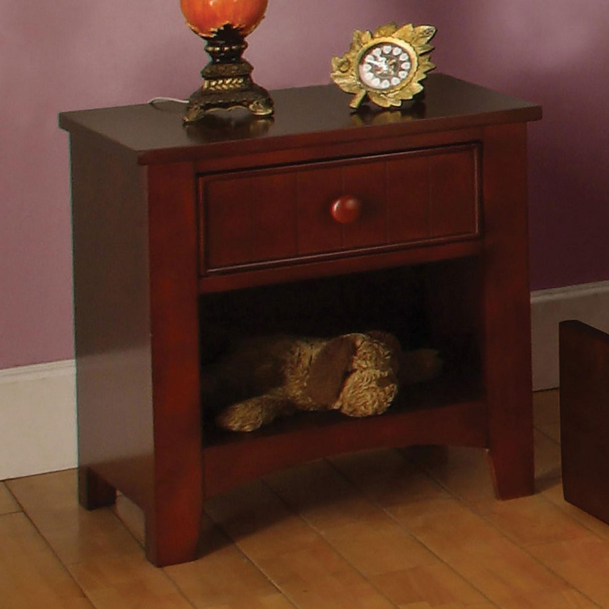  Furniture of America Omnus 1-Drawer Kids Nightstand CM7905CH-N IMAGE 2