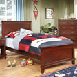  Furniture of America Kids Beds Bed CM7909CH-T-BED IMAGE 1