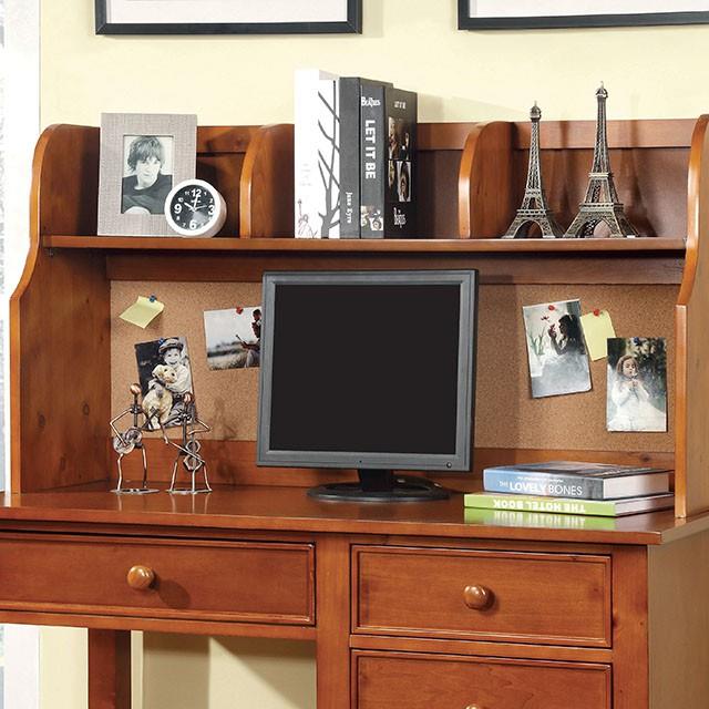  Furniture of America Kids Desks Hutch CM7905OAK-HC IMAGE 1