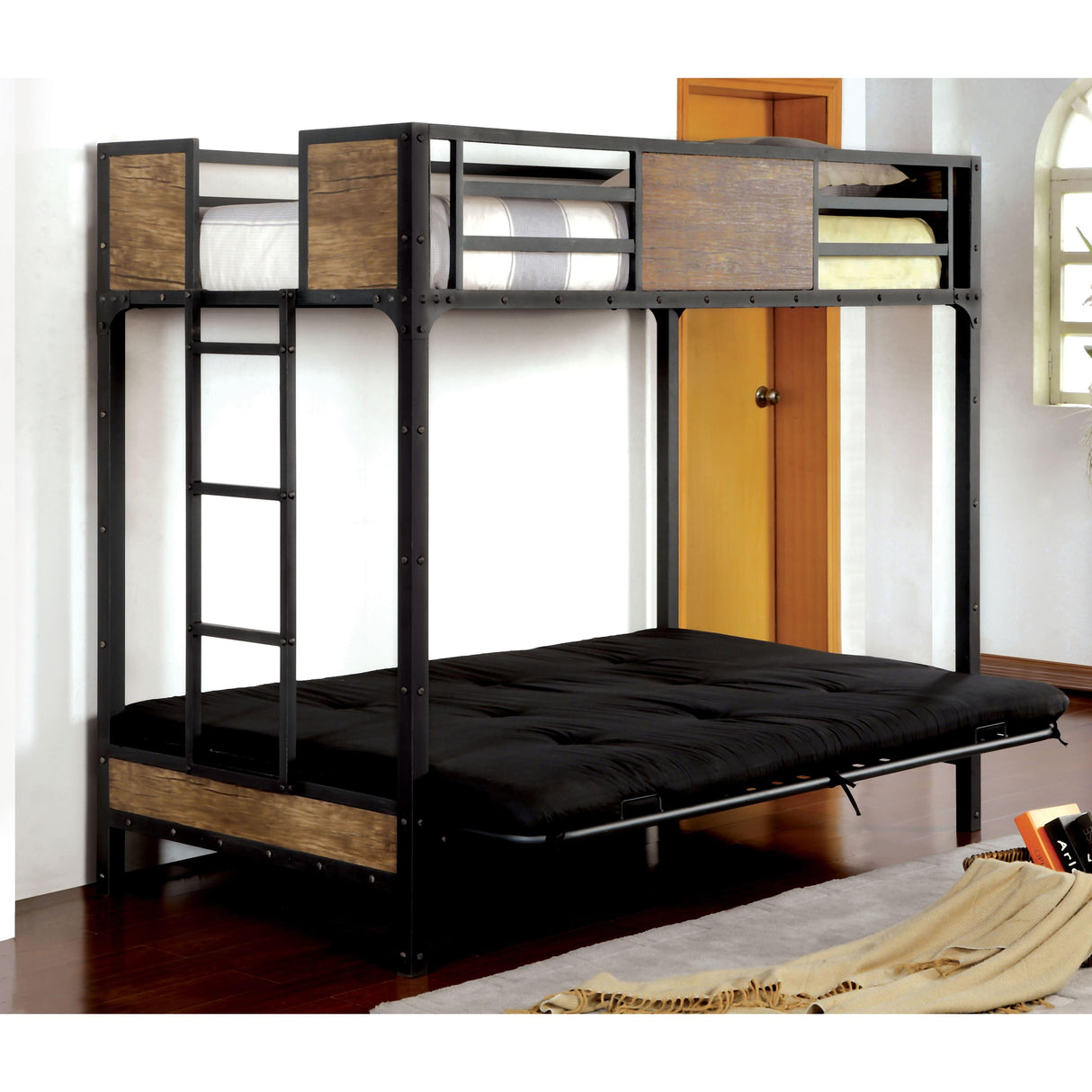  Furniture of America Kids Beds Loft Bed CM-BK029TS IMAGE 4