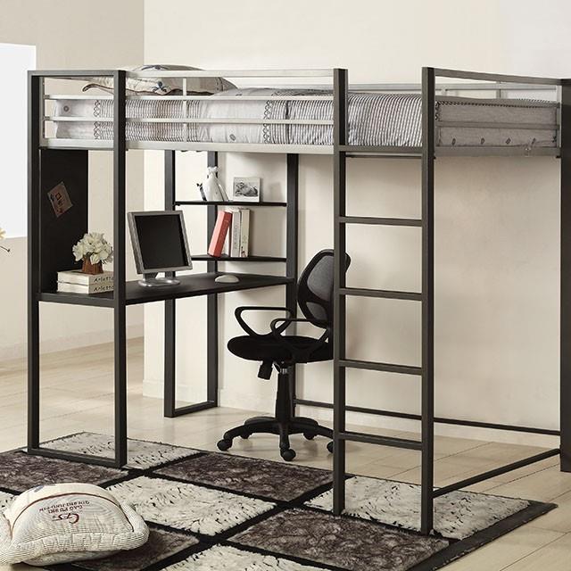  Furniture of America Kids Beds Loft Bed CM-BK1098F IMAGE 1
