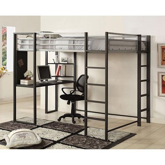  Furniture of America Kids Beds Loft Bed CM-BK1098F IMAGE 3