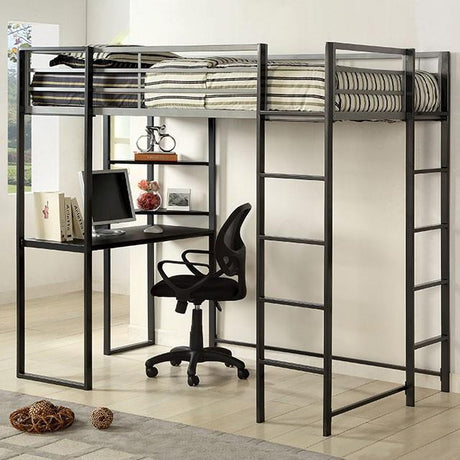  Furniture of America Kids Beds Loft Bed CM-BK1098T IMAGE 2
