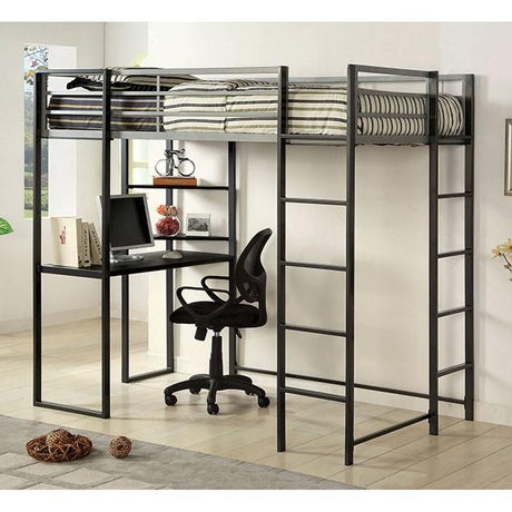  Furniture of America Kids Beds Loft Bed CM-BK1098T IMAGE 3