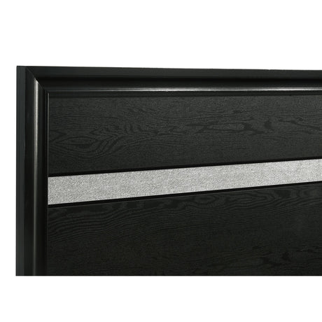  Coaster Furniture Miranda 206361KW 51-inch Wood California King Storage Panel Bed - Black IMAGE 8
