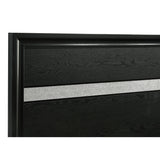  Coaster Furniture Miranda 206361Q 51-inch Wood Queen Storage Panel Bed - Black IMAGE 8