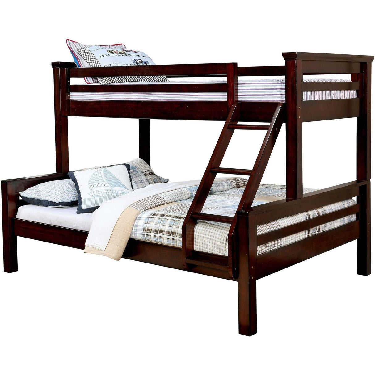  Furniture of America Kids Beds Bunk Bed CM-BK450TQ-BED IMAGE 1