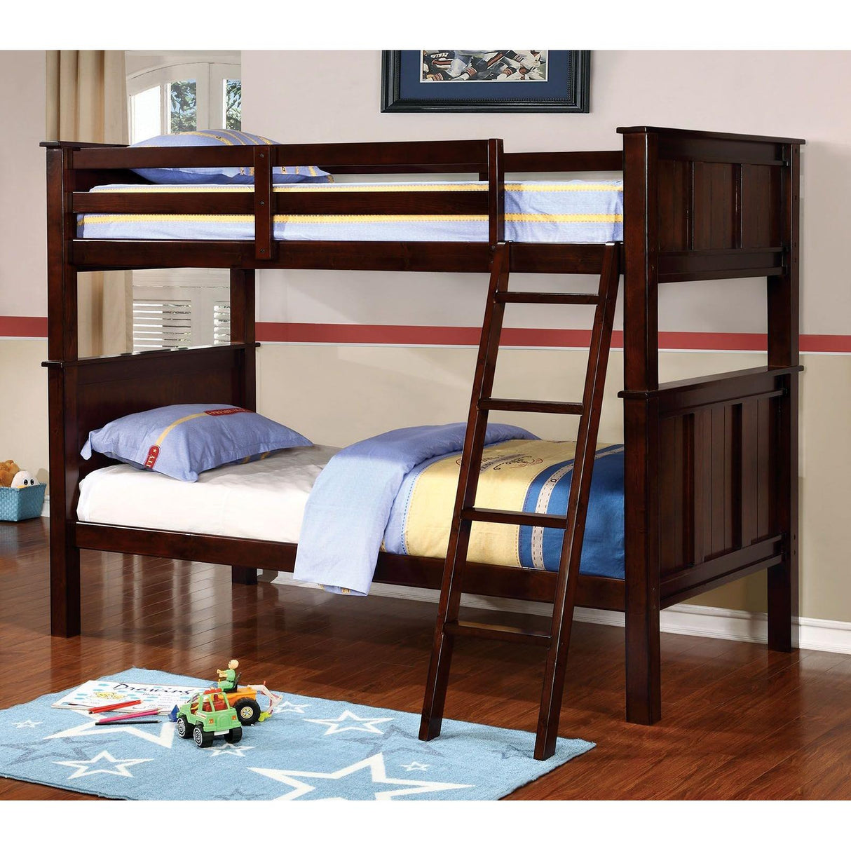  Furniture of America Kids Beds Bunk Bed CM-BK930TT-BED IMAGE 2