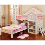  Furniture of America Kids Beds Loft Bed CM-BK131-PW-BED IMAGE 1