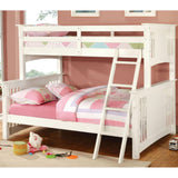  Furniture of America Kids Beds Bunk Bed CM-BK602F-WH-BED IMAGE 1