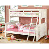  Furniture of America Kids Beds Bunk Bed CM-BK602F-WH-BED IMAGE 2