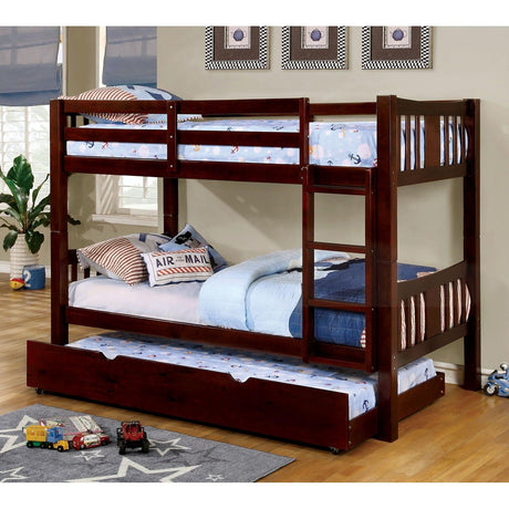  Furniture of America Cameron CM-BK929EX Twin/Twin Bunk Bed IMAGE 2