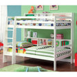  Furniture of America Kids Beds Bunk Bed CM-BK613WH-BED IMAGE 1