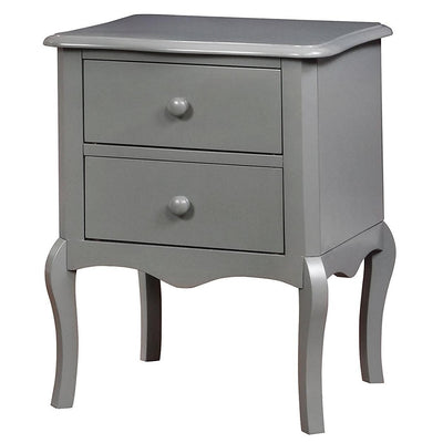  Furniture of America Lexie 2-Drawer Kids Nightstand CM-AC325GY IMAGE 1