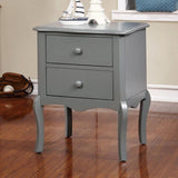  Furniture of America Lexie 2-Drawer Kids Nightstand CM-AC325GY IMAGE 3