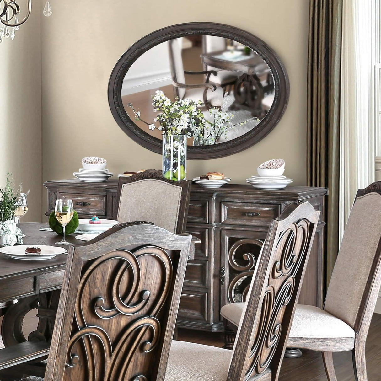  Furniture of America Arcadia Server CM3150SV IMAGE 3