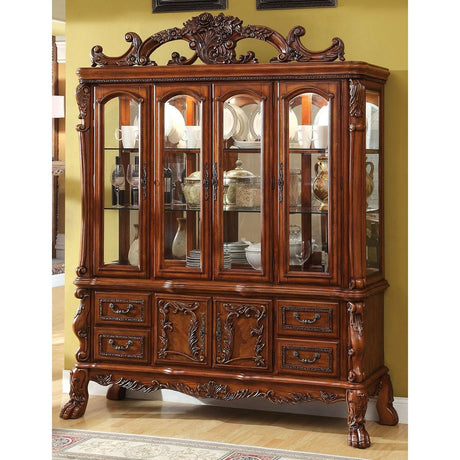  Furniture of America Medieve 2 pc China Cabinet CM3557HB-SET IMAGE 1