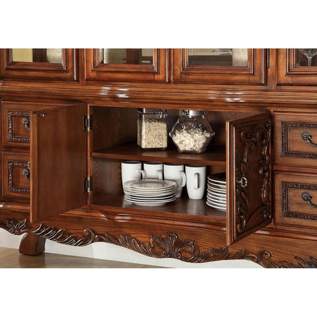  Furniture of America Medieve 2 pc China Cabinet CM3557HB-SET IMAGE 4