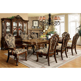  Furniture of America Vicente Dining Table with Pedestal Base CM3243T-TABLE IMAGE 5