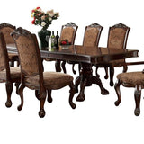  Furniture of America Cromwell Dining Table with Pedestal Base CM3103T-TABLE IMAGE 2