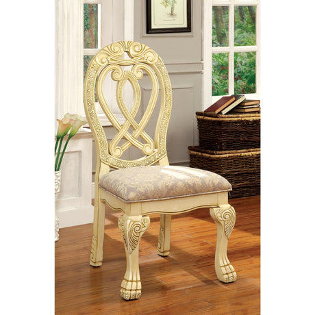 Furniture of America Wyndmere CM3186WH-SC-2PK Side Chair IMAGE 2