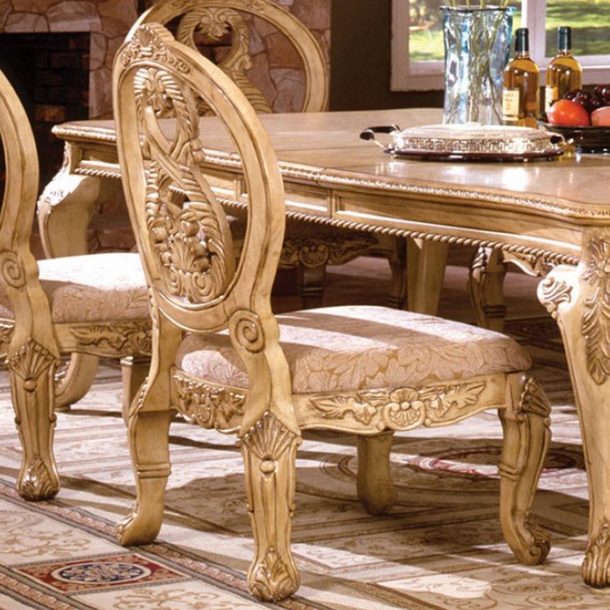  Furniture of America Tuscany Dining Chair CM3845WH-SC-2PK IMAGE 1