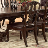  Furniture of America Bellagio CM3319W-SC-2PK Wooden Side Chair IMAGE 3