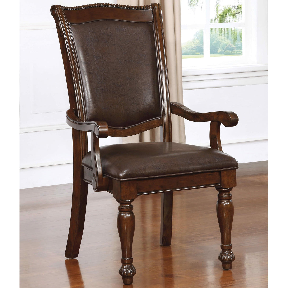  Furniture of America Alpena CM3350AC-2PK Arm Chair IMAGE 2