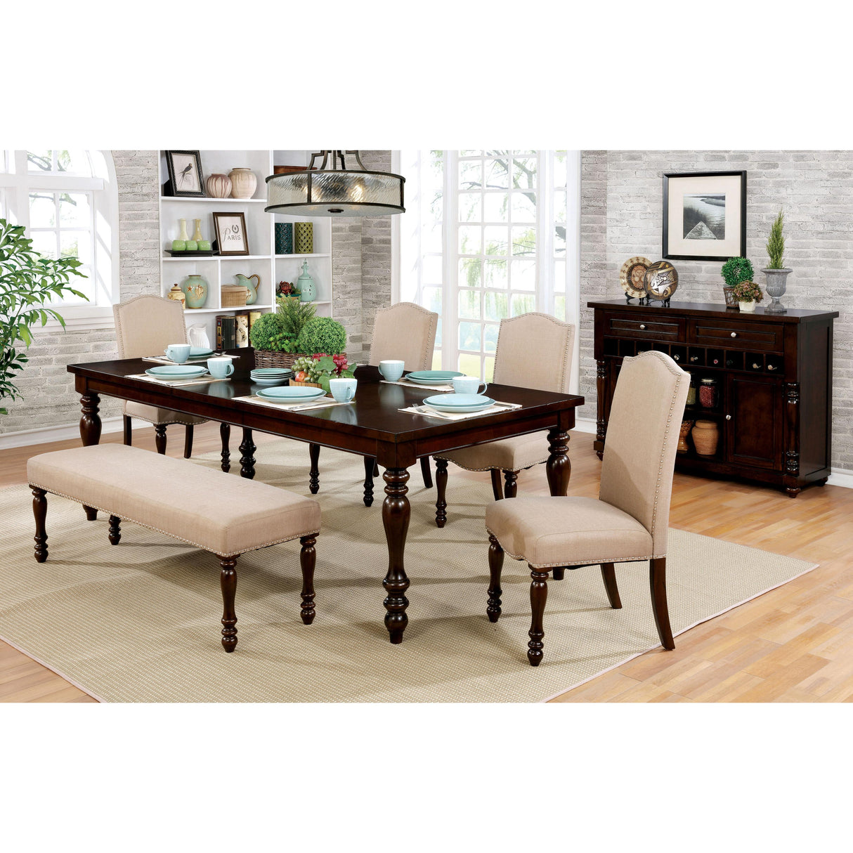  Furniture of America Hurdsfield Dining Chair CM3133SC-2PK IMAGE 6