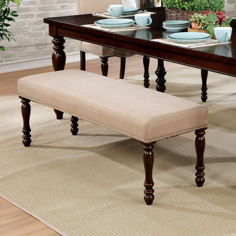  Furniture of America Hurdsfield Bench CM3133BN IMAGE 3