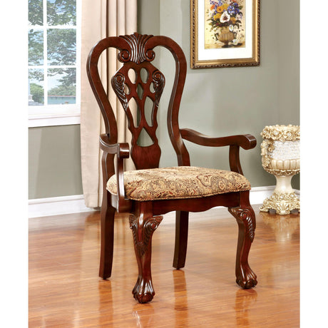  Furniture of America Elana CM3212AC-2PK Arm Chair IMAGE 2
