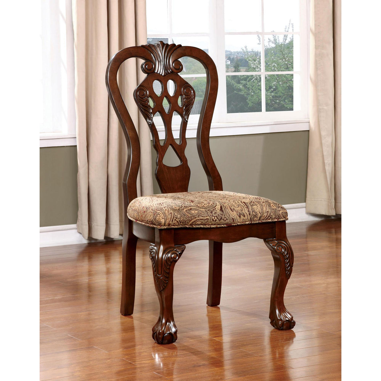  Furniture of America Elana CM3212SC-2PK Side Chair IMAGE 2