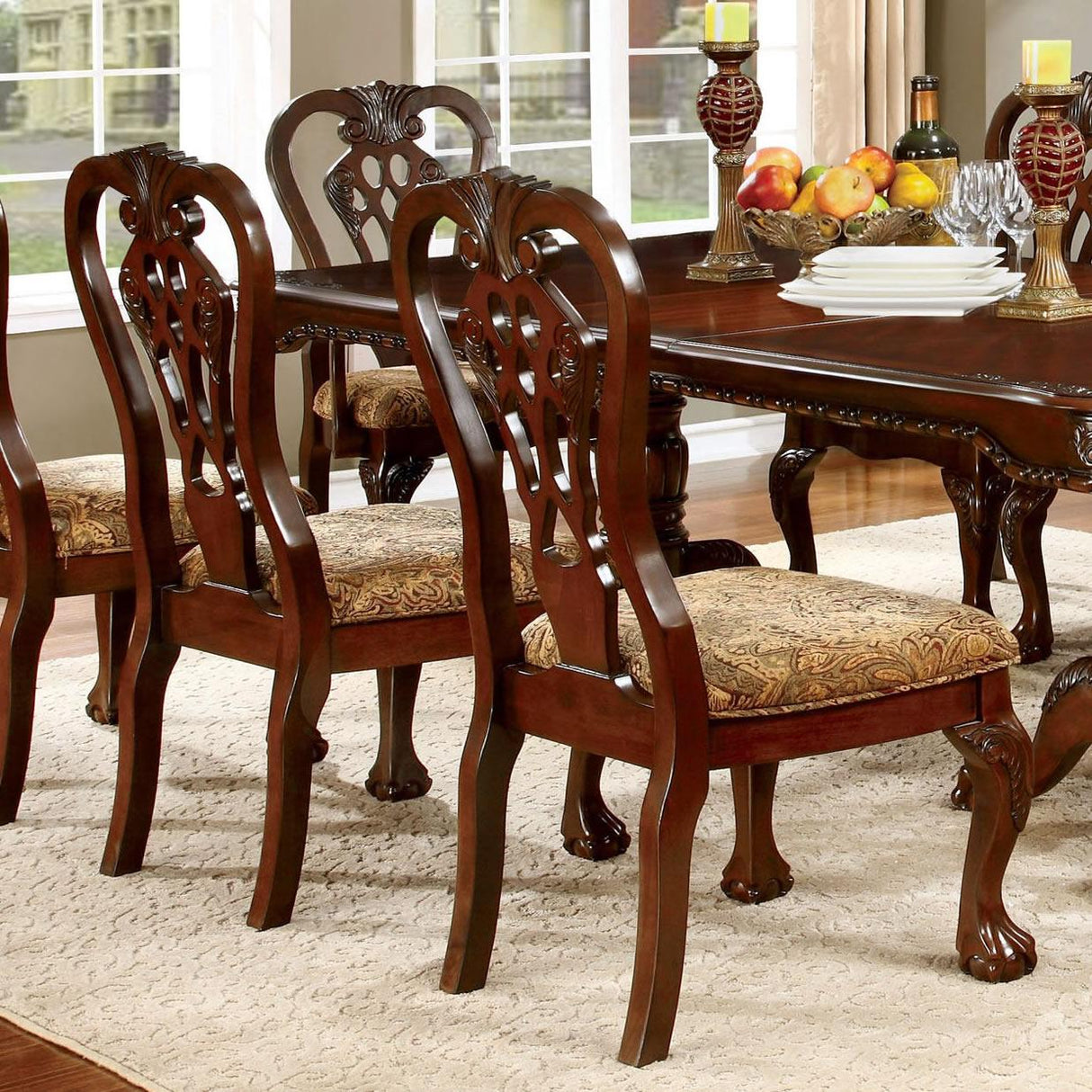  Furniture of America Elana CM3212SC-2PK Side Chair IMAGE 3
