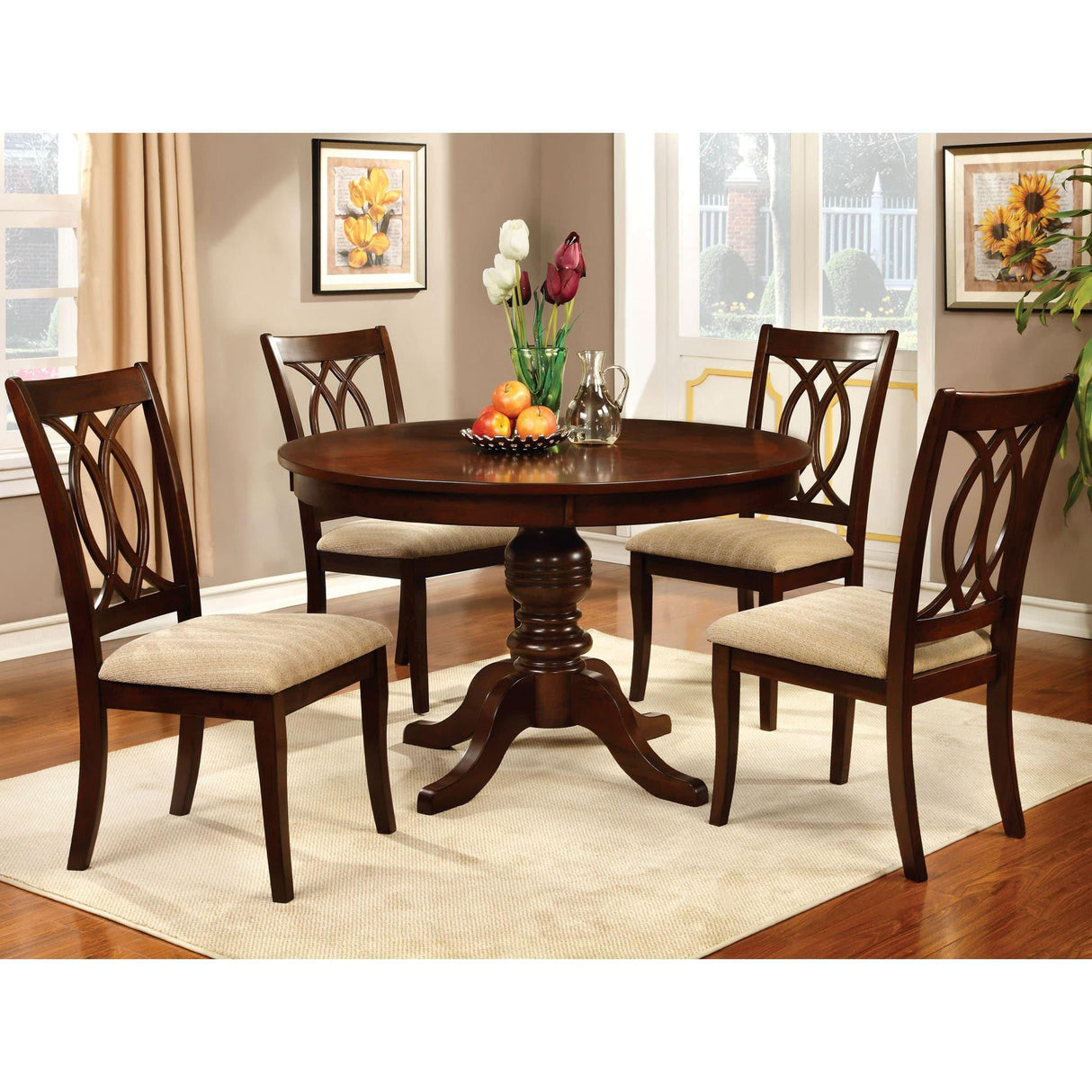  Furniture of America Carlisle CM3778SC-2PK Side Chair IMAGE 3