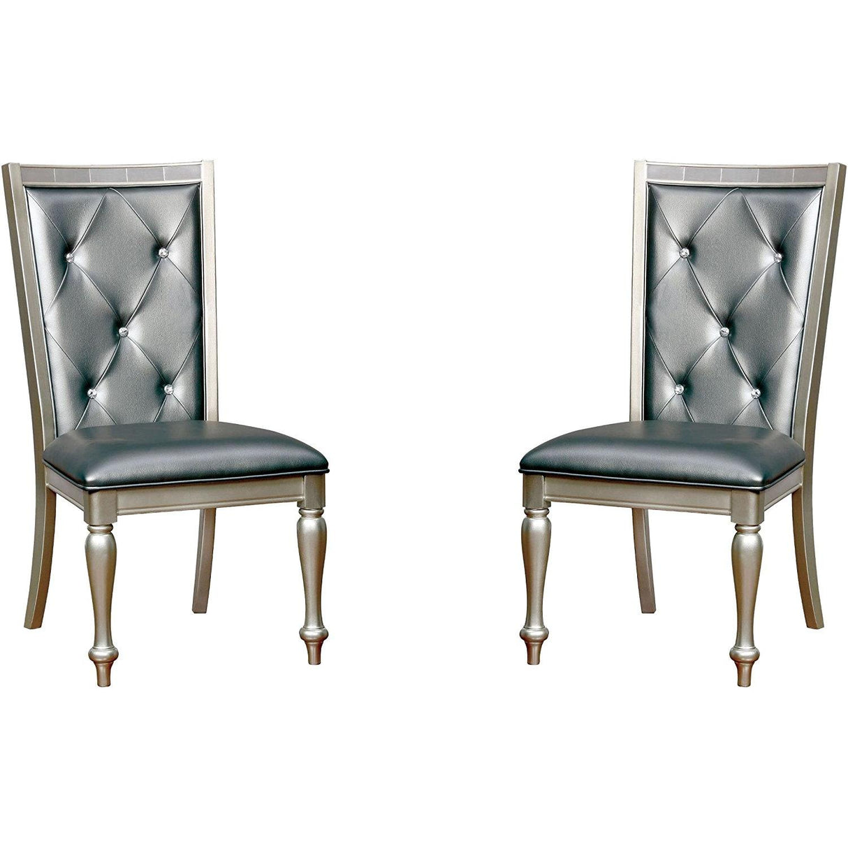  Furniture of America Sarina Dining Chair CM3229SC-2PK IMAGE 3